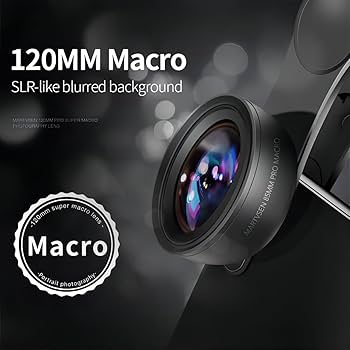 Amazon.com: MARTVSEN 120MM Macro Lens for iPhone - 𝟓𝐊 𝐇𝐃